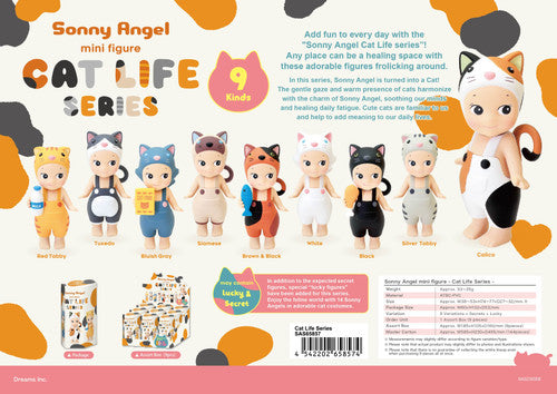 Sonny Angel-Sonny Angel Mini Figure: Cat Life Series--Legacy Toys