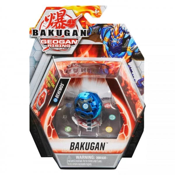 Bakugan Starter Pack 3-Pack, Nillious Ultra, Geogan Rising Collectible  Action Figures