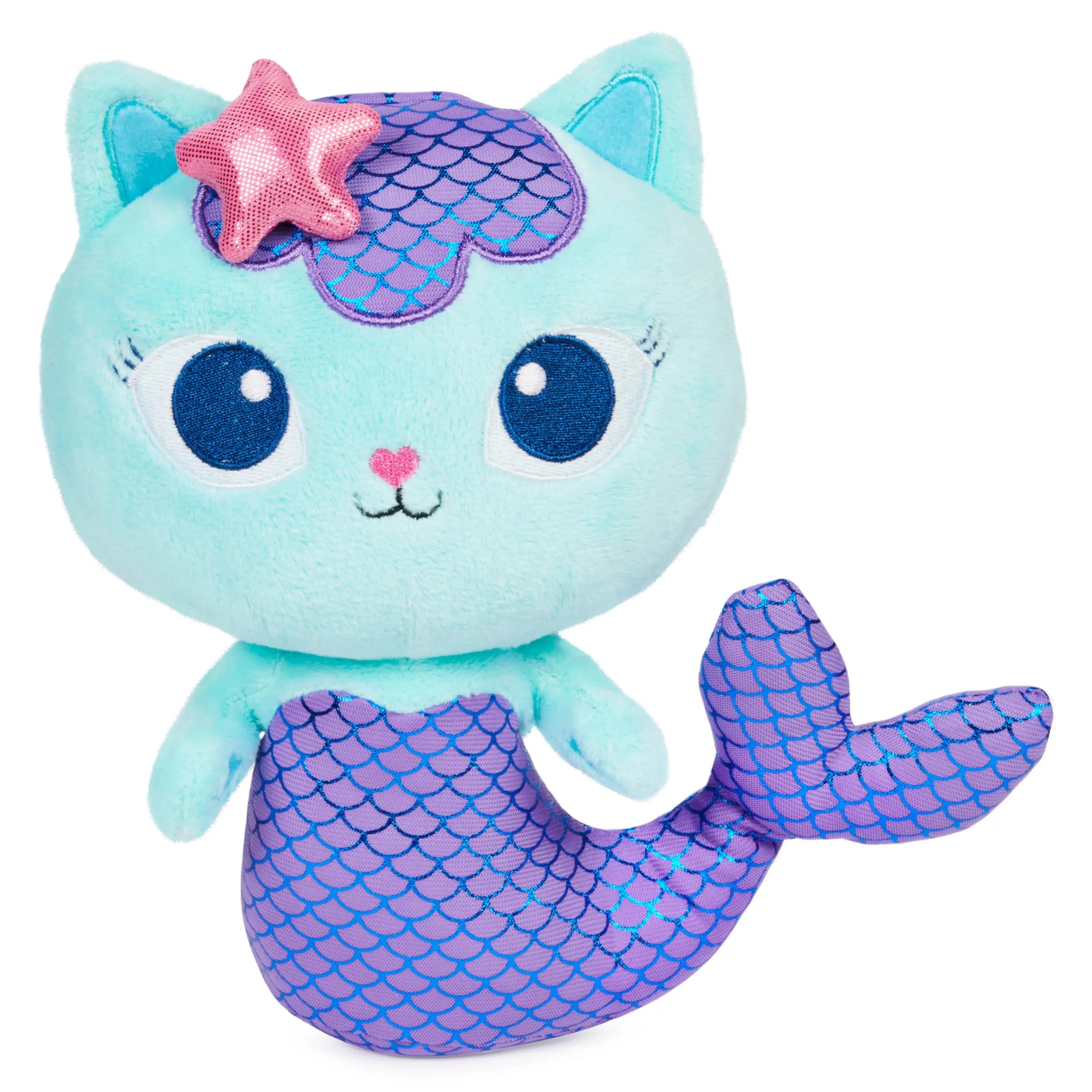 Spin Master-Gabby's Dollhouse Purr-ific Plush-20143287-MerCat-Legacy Toys