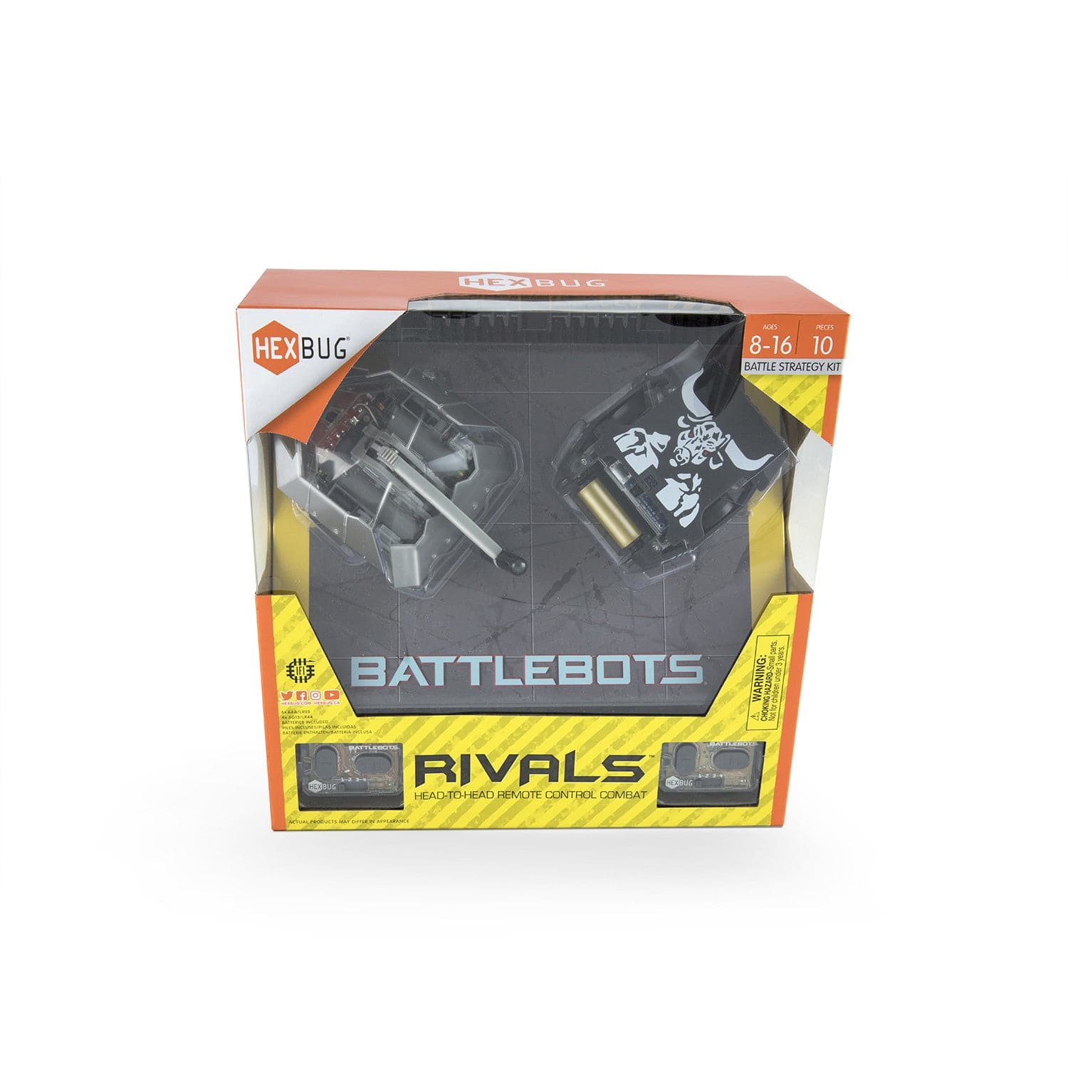 Spin Master-Hexbug Battlebots Rivals V2 - Beta vs. Minotaur-6069004-Legacy Toys