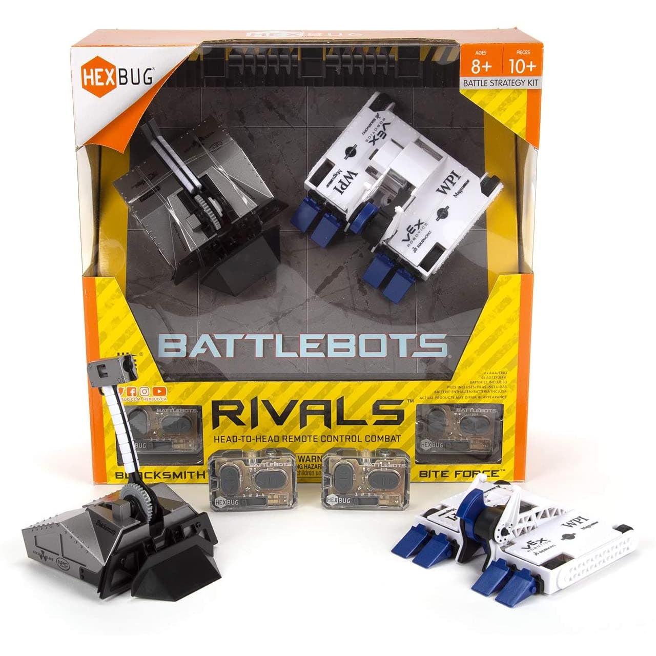 Spin Master-Hexbug Battlebots Rivals V4 - Blacksmith vs. Bite Force-6069024-Legacy Toys