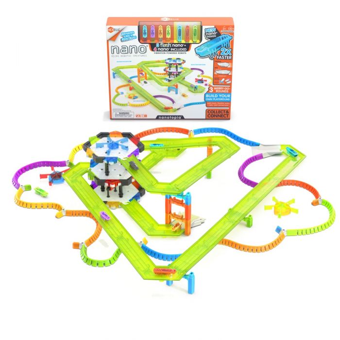Spin Master-Hexbug Flash Nanotopia Set-6068979-Legacy Toys