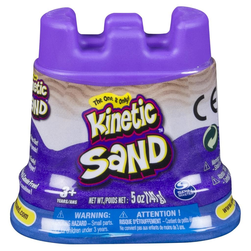 Spin Master-Kinetic Sand Single Container-6059169-Blue-Legacy Toys
