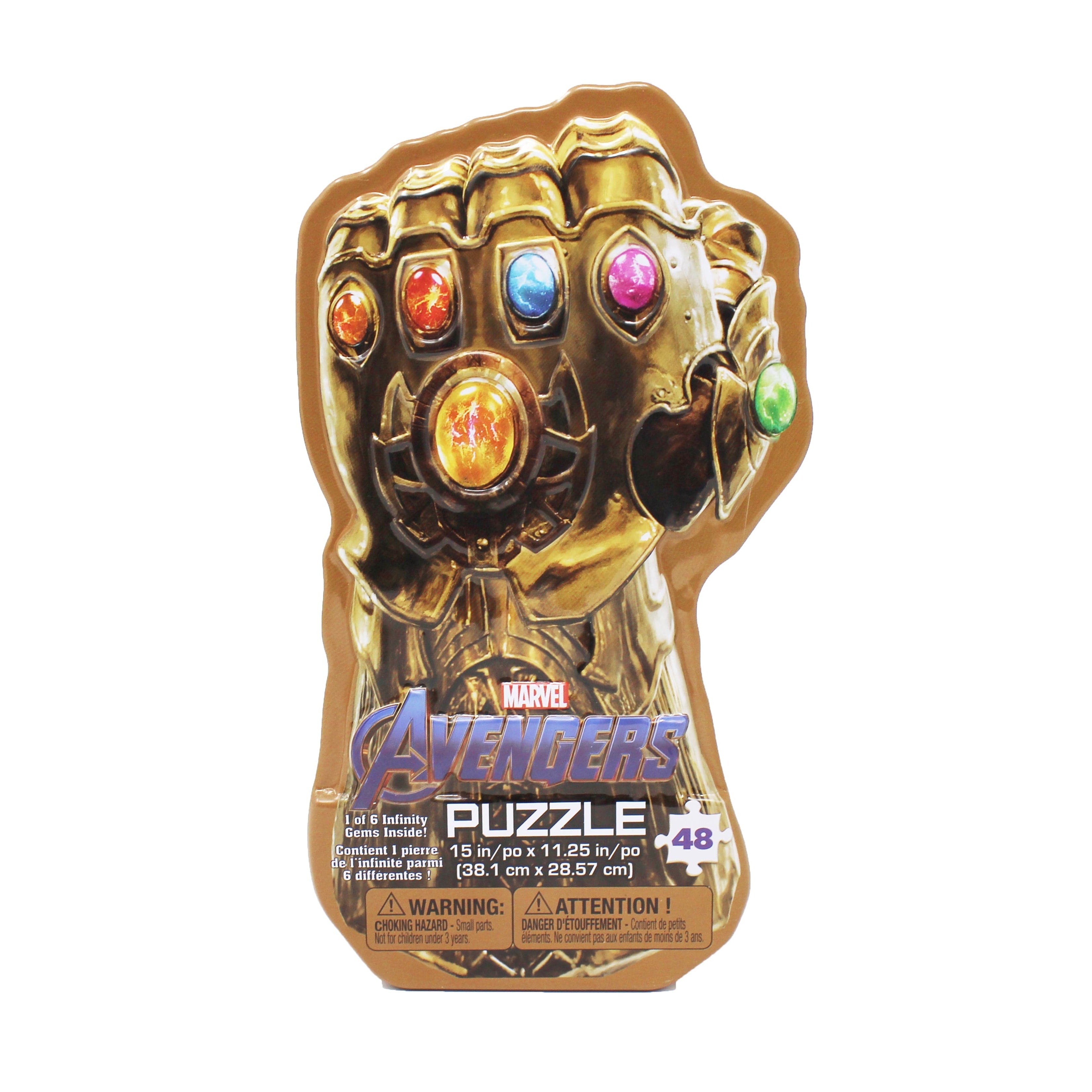 Spin Master-Marvel Avengers - Infinity War Gauntlet Tin with Surprise Puzzle-20108546-Legacy Toys