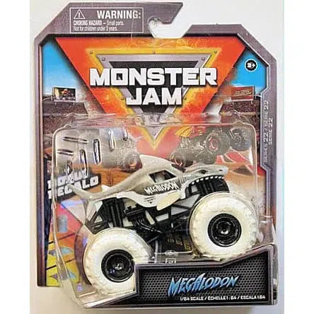 Spin Master-Monster Jam Series 22 - 1:64 Scale Monster Truck Die-Cast Vehicle-20130630-Megalodon-Legacy Toys