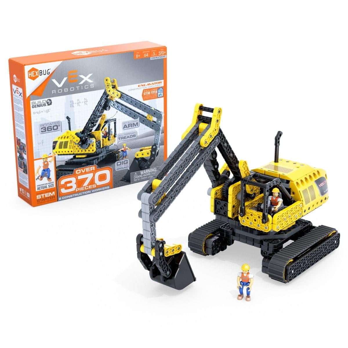 Spin Master-Vex Robotics STEM Excavator-406-7608-Legacy Toys