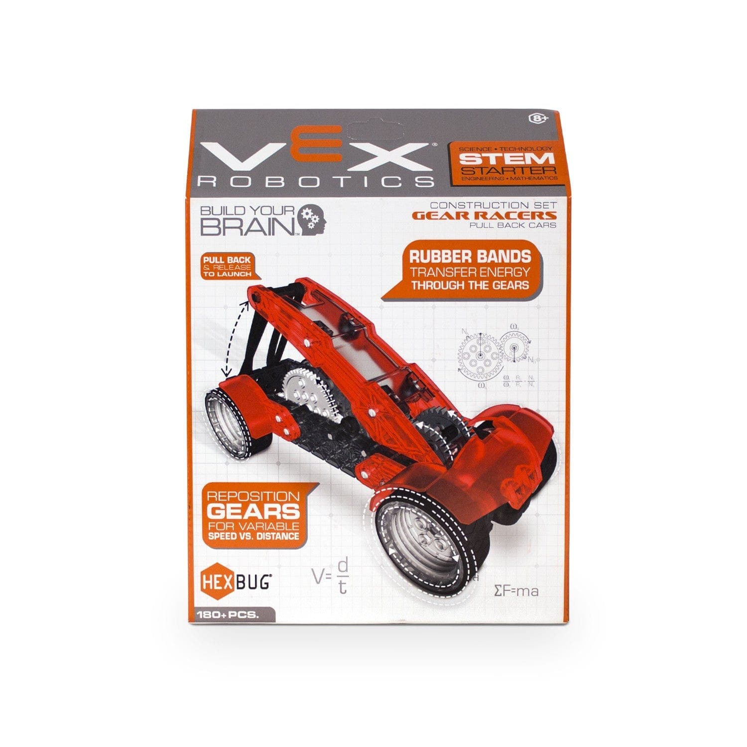 Spin Master-Vex Robotics STEM Gear Racer-406-4577-Legacy Toys