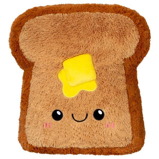 Squishable-Comfort Food - 15" Buttered Toast-115178-Legacy Toys