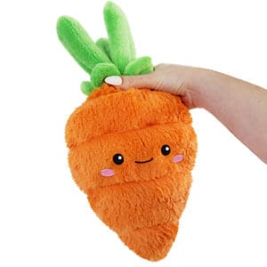 Squishable-Comfort Food - 7" Mini Carrot-SQU-106152-Legacy Toys