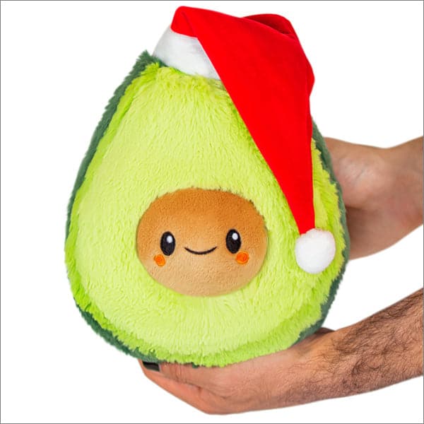 Squishable-Comfort Food - 7" Mini Santa Avocado-SQU-112672-Legacy Toys