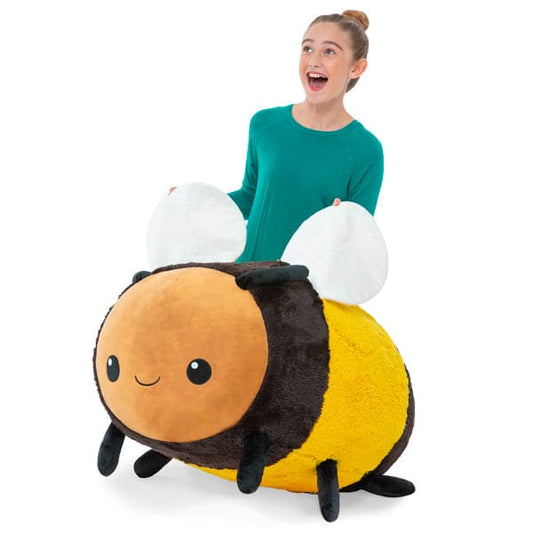 Squishable-Giant Massive Plush - 32" Fuzzy Bumblebee-110630-Legacy Toys