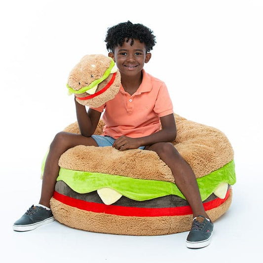 Squishable-Giant Massive Plush - 32" Hamburger-110623-Legacy Toys