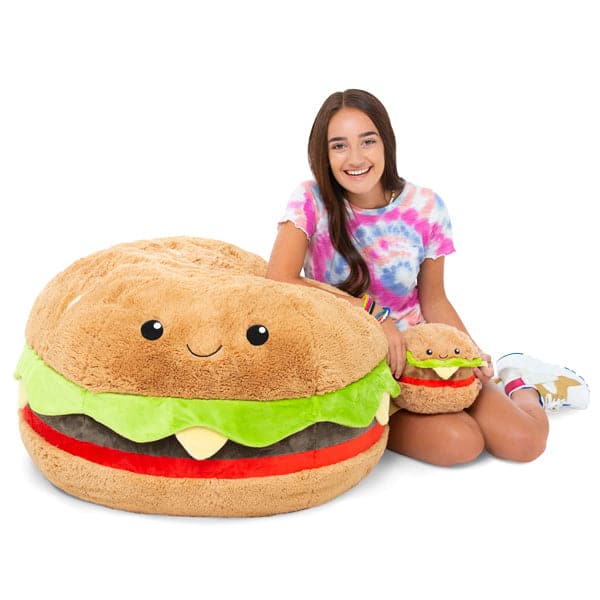 Squishable-Giant Massive Plush - 32" Hamburger-110623-Legacy Toys