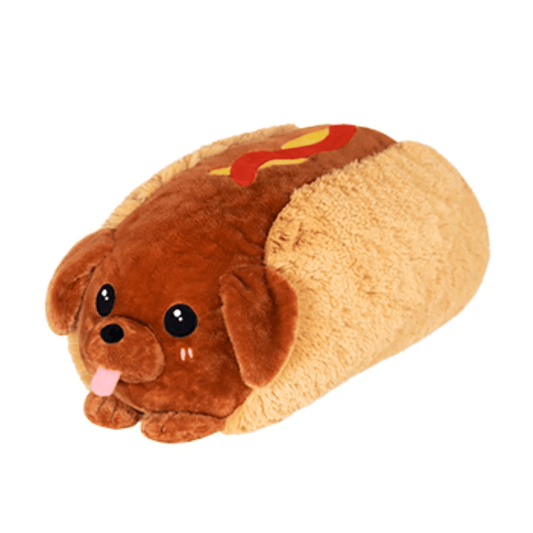Squishable-Snugglemi Snackers - 5" Dachshund Hot Dog-SQU-112801-Legacy Toys