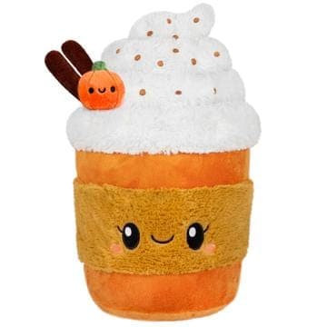 Squishable-Snugglemi Snackers - 5" Pumpkin Spice Latte-SQU-114713-Legacy Toys
