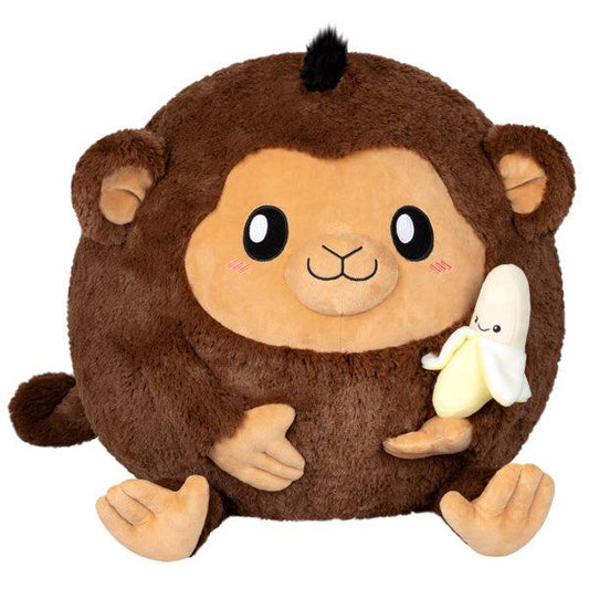 Squishable-Squishables - 15" Monkey with Banana-116618-Legacy Toys