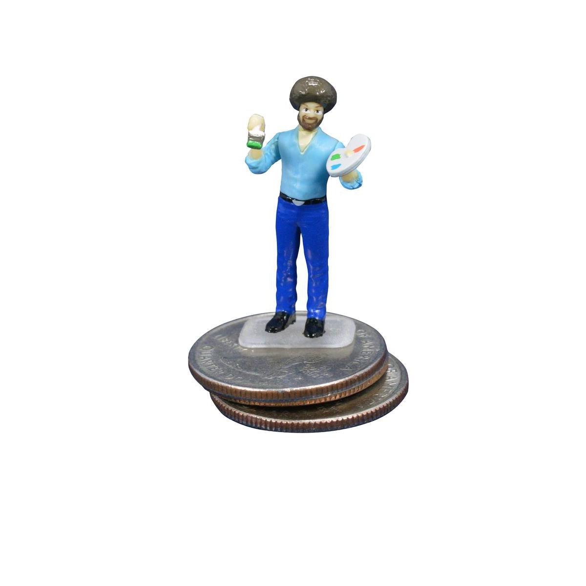 Super Impulse-World’s Smallest Bob Ross Pop Culture Micro Figures-SUP5041-Legacy Toys