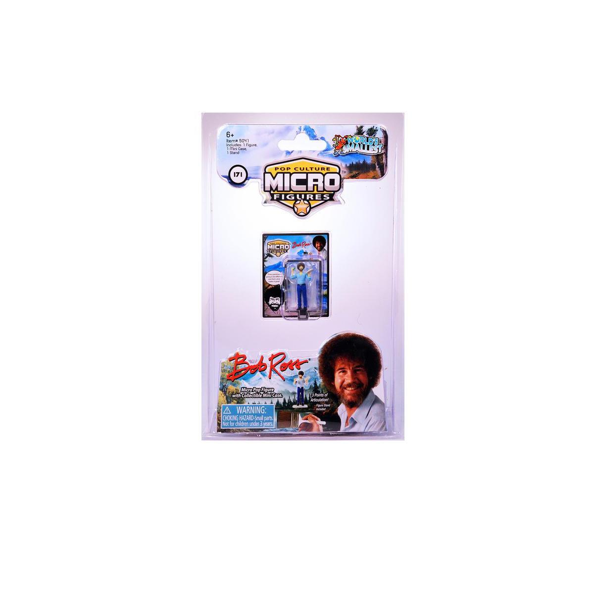 Super Impulse-World’s Smallest Bob Ross Pop Culture Micro Figures-SUP5041-Legacy Toys