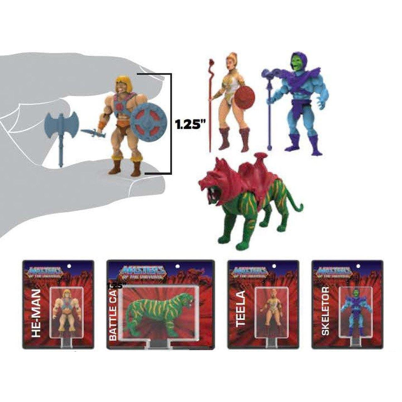 Super Impulse-World's Smallest Masters of the Universe Microaction Figures-5030-Legacy Toys