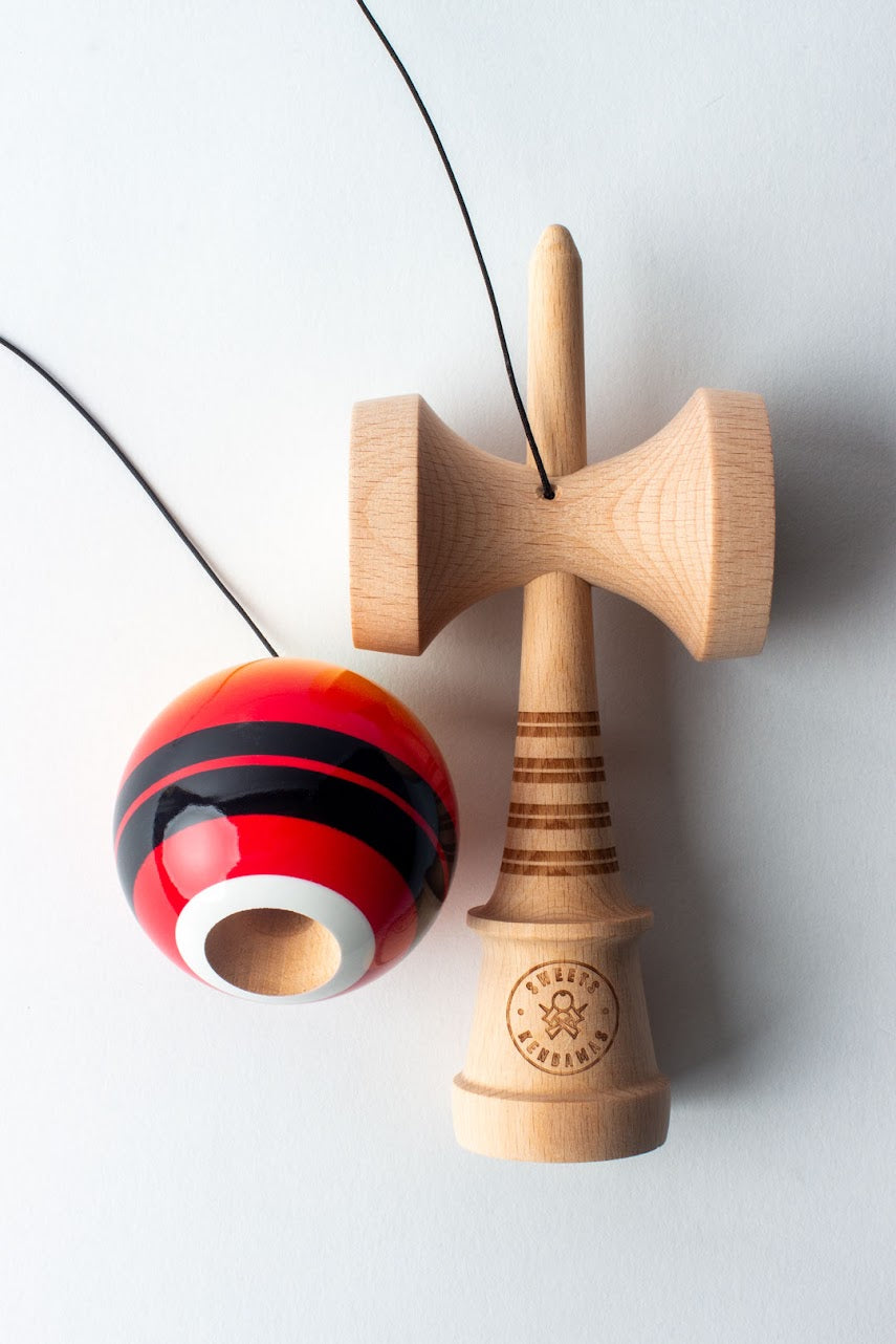 Sweets Kendamas-Sweets Double Stripe Fade Kendama--Legacy Toys