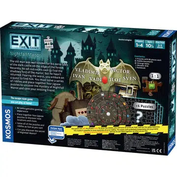 Thames & Kosmos-EXIT: Nightfall Manor-692880-Legacy Toys