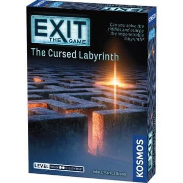 Thames & Kosmos-EXIT: The Cursed Labyrinth-692860-Legacy Toys