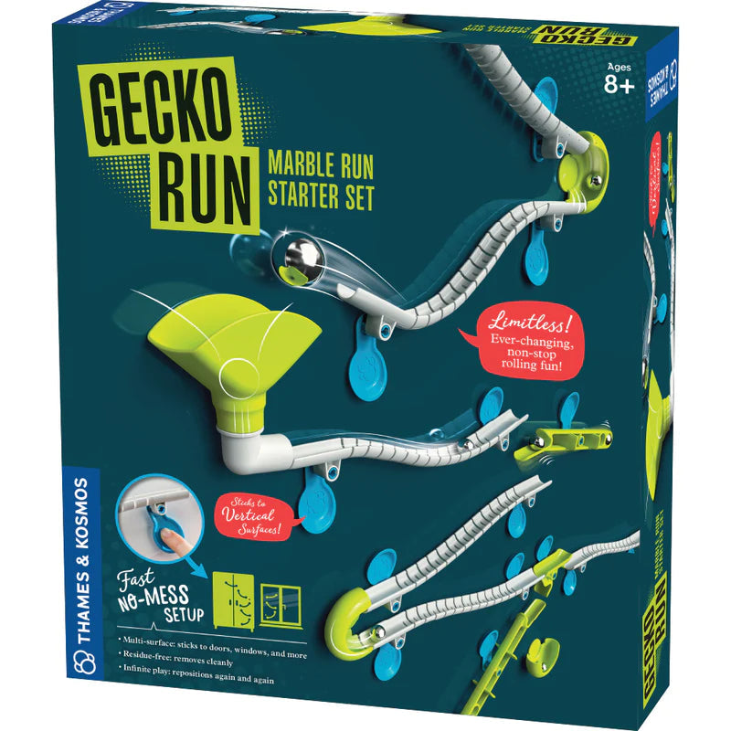 Thames & Kosmos-Gecko Run: Marble Run Starter Set-550201-Legacy Toys