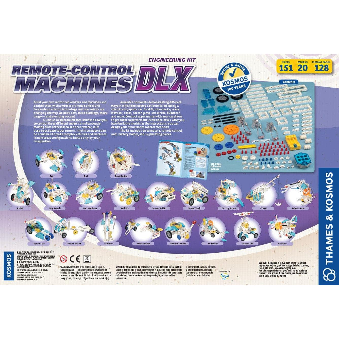 Thames & Kosmos-Remote-Control Machines DLX-620370-Legacy Toys
