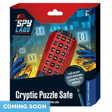 Thames & Kosmos-Spy Labs: Cryptic Puzzle Safe-548007-Legacy Toys