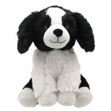 The Puppet Company-Wilberry ECO Cuddlies - Bobby the Boarder Collie-WB002202-Legacy Toys