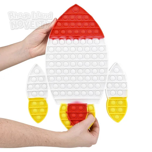 The Toy Network-14.25" Mega Rocket Bubble Popper-TY-BPMRC-Legacy Toys