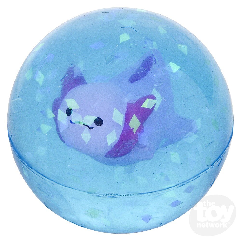 The Toy Network-1.75" Axolotl Hi-Bounce Ball-BA-AXOL2-Legacy Toys