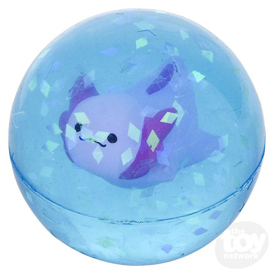 The Toy Network-1.75" Axolotl Hi-Bounce Ball-BA-AXOL2-Legacy Toys