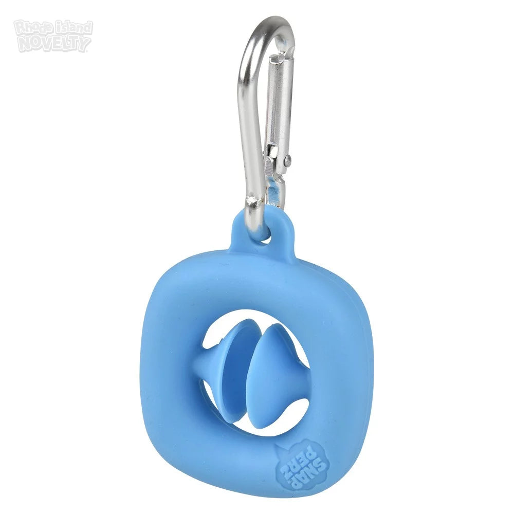 The Toy Network-1.75" Mini Snapperz Fidget Toy Keychain Assorted Colors-TY-SNMIN-Legacy Toys