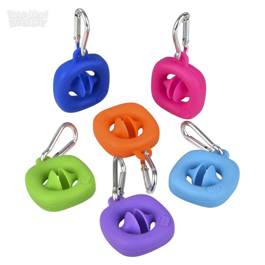 The Toy Network-1.75" Mini Snapperz Fidget Toy Keychain Assorted Colors-TY-SNMIN-Legacy Toys