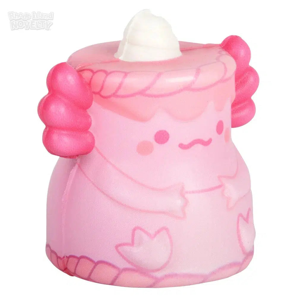 The Toy Network-2" Micro Squish Axolotl Foodie Friends--Legacy Toys