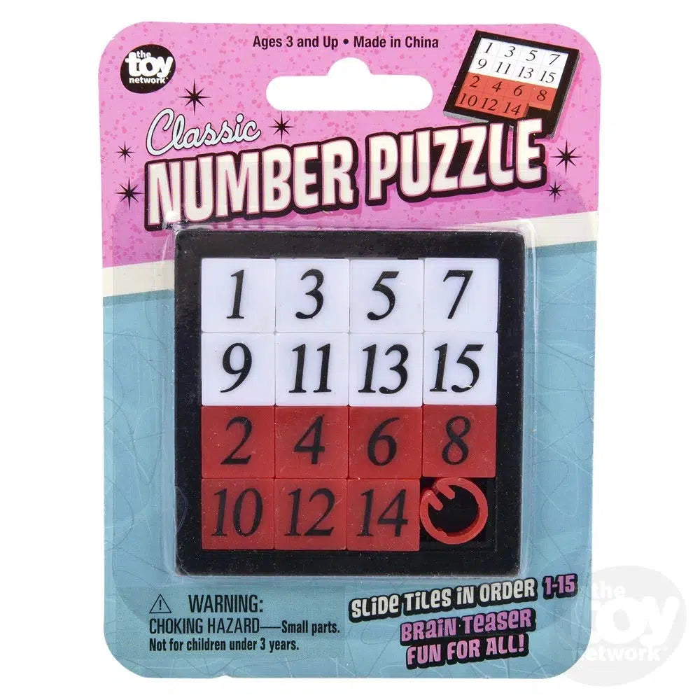 The Toy Network-2.5" Number Slide Puzzle--Legacy Toys