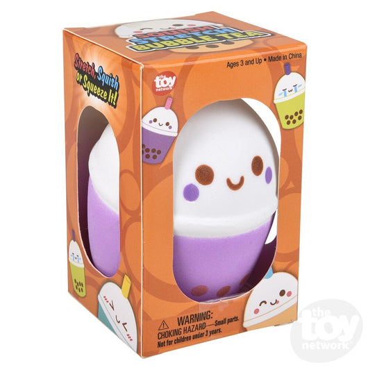 The Toy Network-3.5" Squish And Stretch Bubble Tea-CA-SSBUB-Legacy Toys