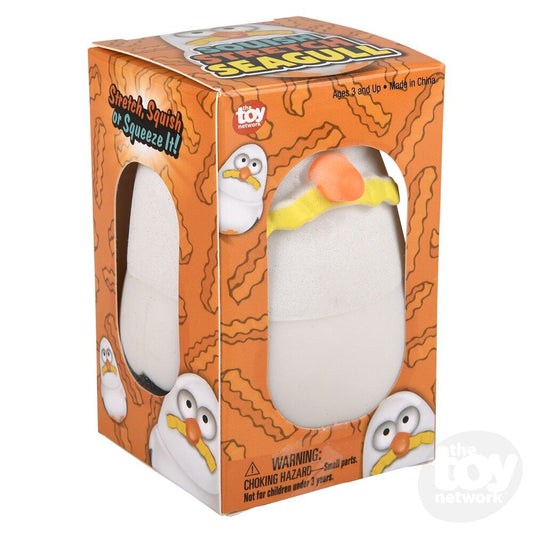 The Toy Network-3.5" Squish And Stretch Seagull-CA-SSSGL-Legacy Toys