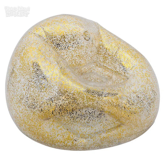 The Toy Network-40" Sequin Filled Chair Inflate Assorted Colors-IN-CHS40-Legacy Toys