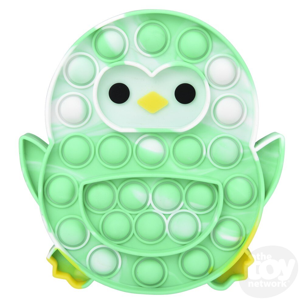 The Toy Network-6" Holiday Penguin Bubble Poppers-ZC-BPPE6-Legacy Toys