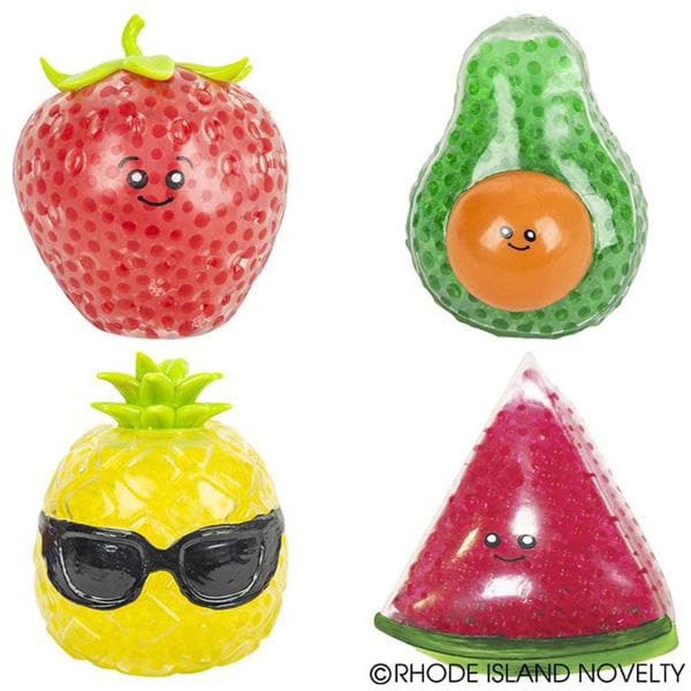 The Toy Network-6" Squeezy Bead Fun Fruits-CA-BEFR6-Legacy Toys