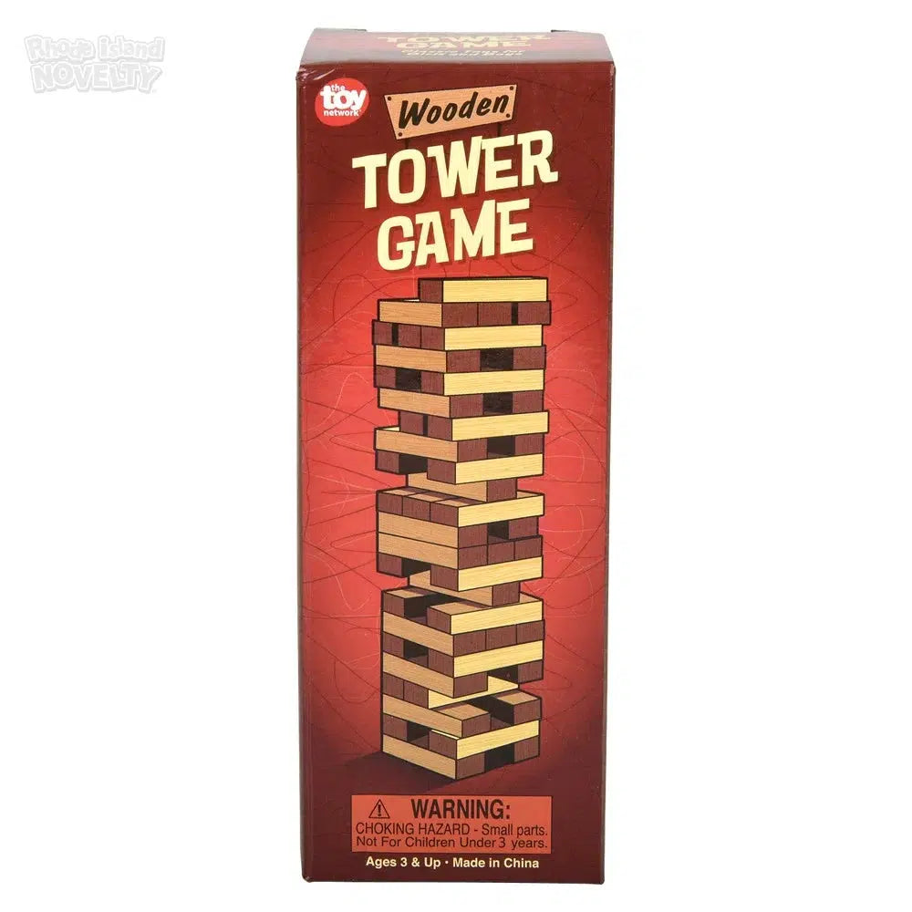 The Toy Network-6" Wooden Tower Game-GA-WOTOW-Legacy Toys