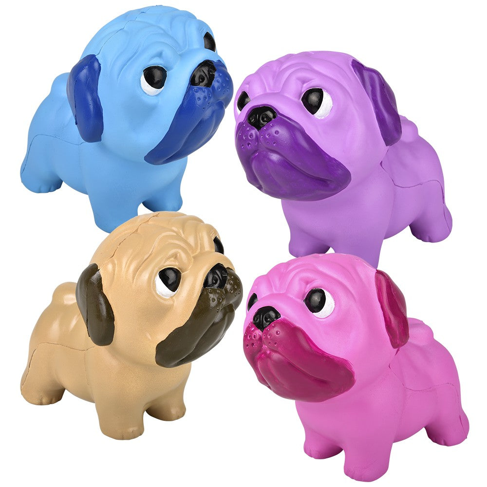 The Toy Network-6.5" Squish Pug - Assorted Styles--Legacy Toys