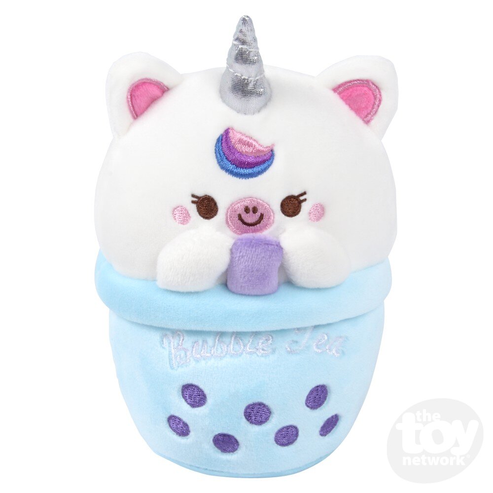 The Toy Network-7" Bubble Tea Animal Cup-PF-TEA10-Legacy Toys