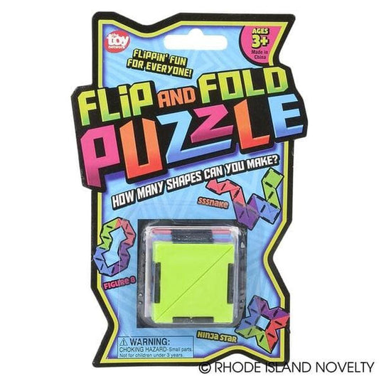 The Toy Network-7" Flip & Fold Puzzle Game-GA-FLFOL-Legacy Toys