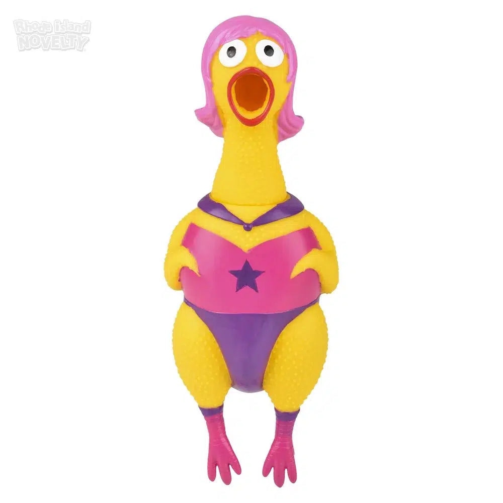 The Toy Network-9.5" Big Rubber Chicken-PA-SOCHM-Legacy Toys