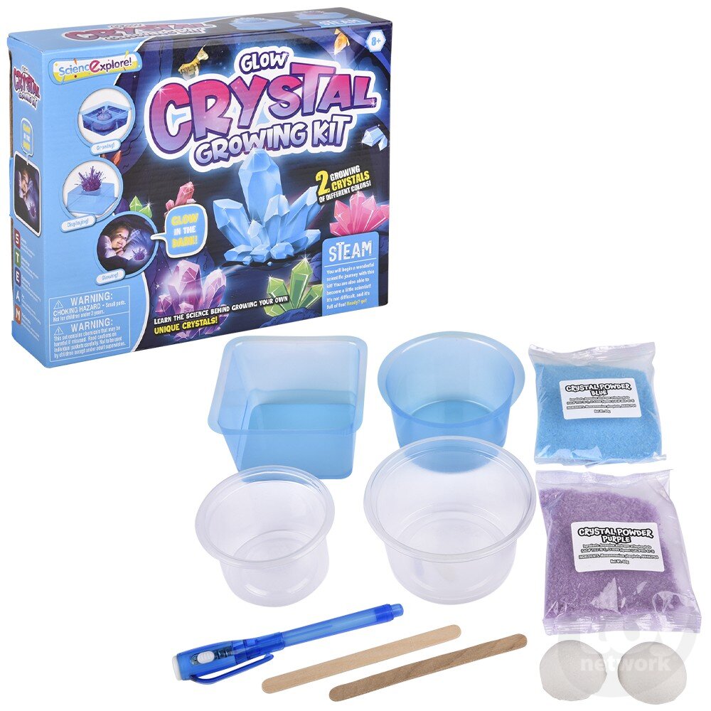 The Toy Network-Edu-Stem Crystal Growing Kit Science Kit-AM-EDSCR-Legacy Toys