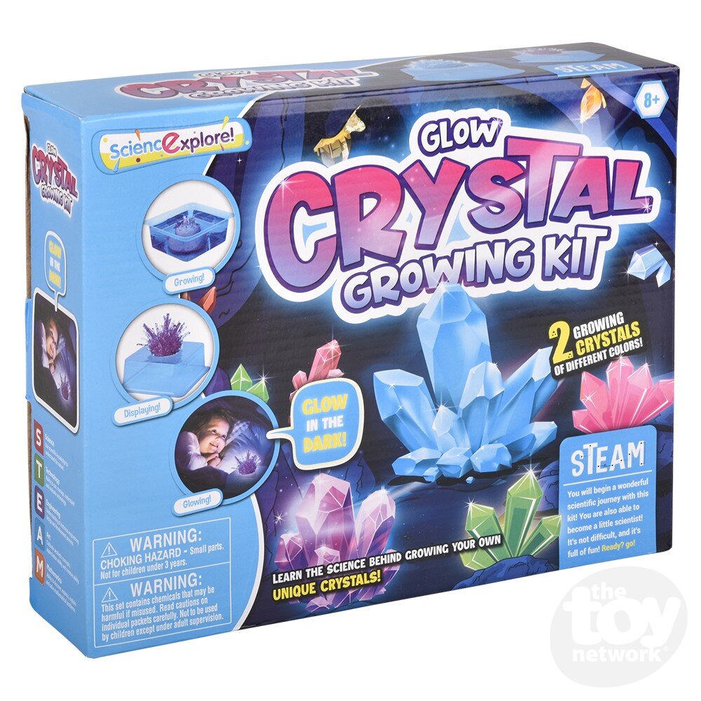 The Toy Network-Edu-Stem Crystal Growing Kit Science Kit-AM-EDSCR-Legacy Toys