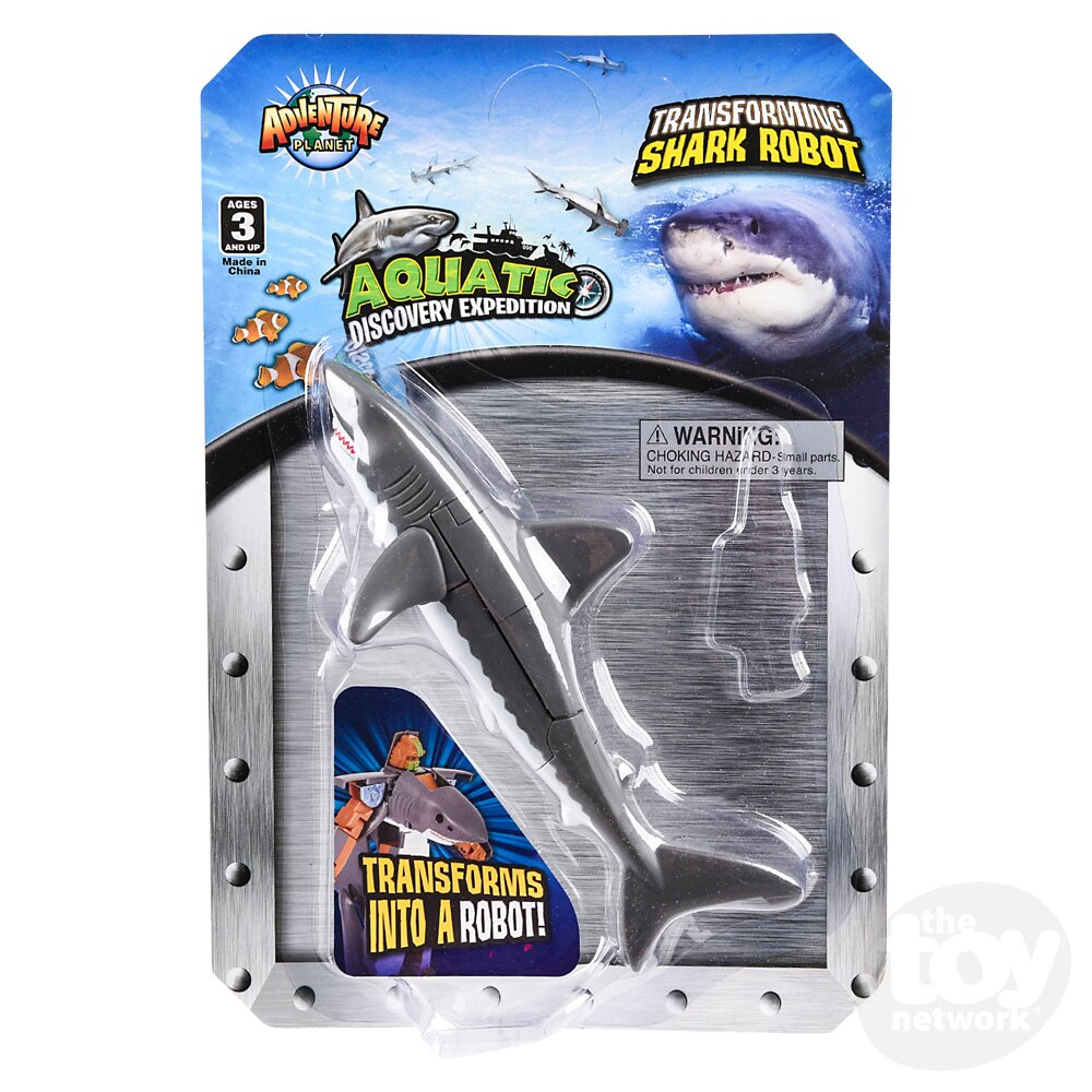 The Toy Network-Great White Shark Robot Action Figure-AM-RSGWS-Legacy Toys